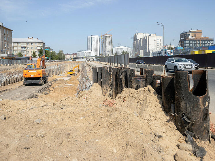 Планируют запустить движение по трехуровневой развязке на Горьковском шоссе в Казани
