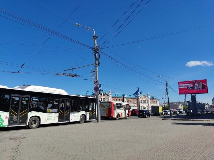 В Томске на весь день 5 июля изменят схему движения транспорта в районе площади Ленина