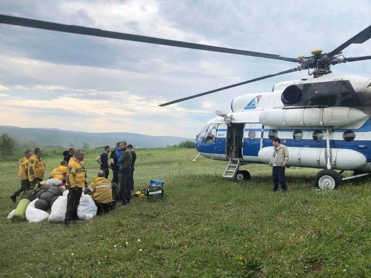 Восемь пожаров в лесах Приангарья ликвидировали за сутки