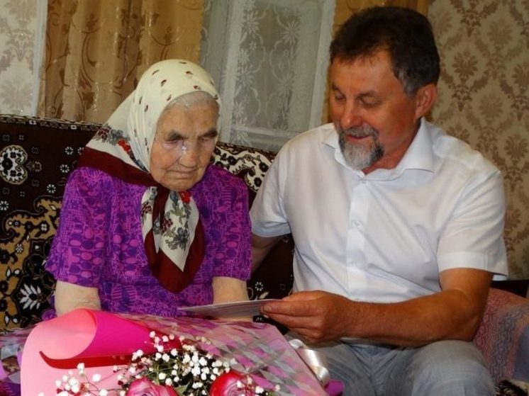 Жительница Курской области отпраздновала 100-летний юбилей