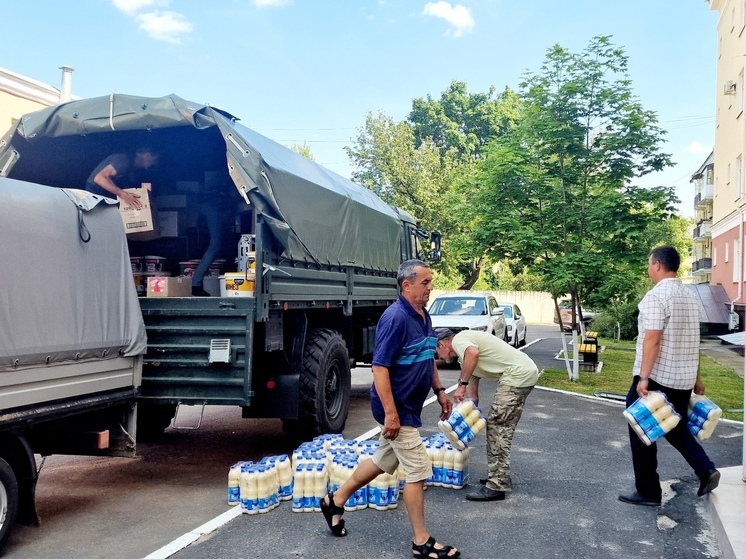 Бойцам СВО орловский вуз отправил почти три тонны продуктов