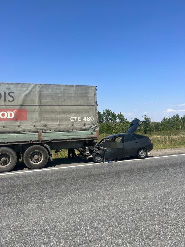 Водитель из КБР устроил смертельную аварию с КАМАЗом на Ставрополье