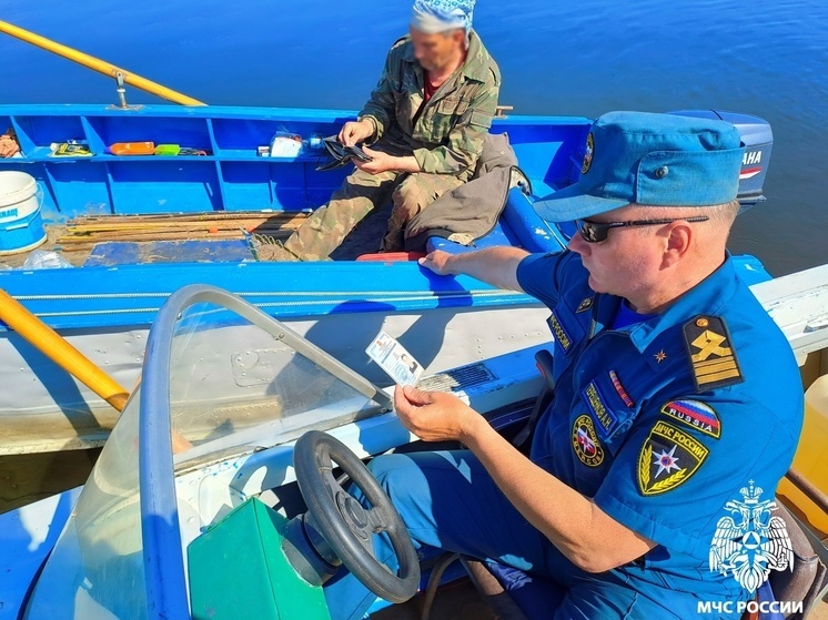 Смоленские инспекторы ГИМС провели рейд на Вазузском водохранилище