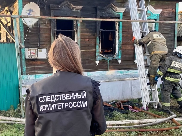 В селе Давыдовка на пожаре погиб 43-летний местный житель