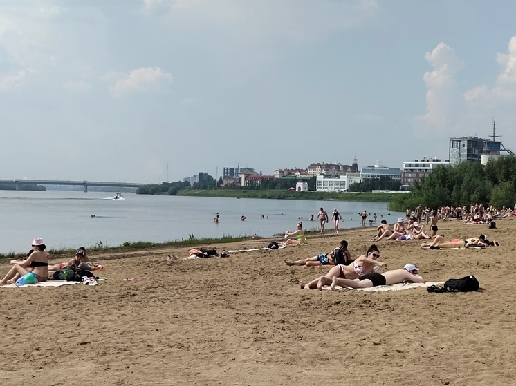 В Омске очистят дно Иртыша около муниципальных пляжей
