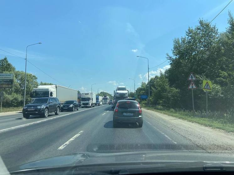 Пензенских водителей предупредили о пробке на трассе М5 в сторону Москвы