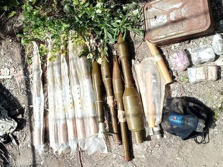 В Мариуполе нашли крупный тайник ВСУ с боеприпасами