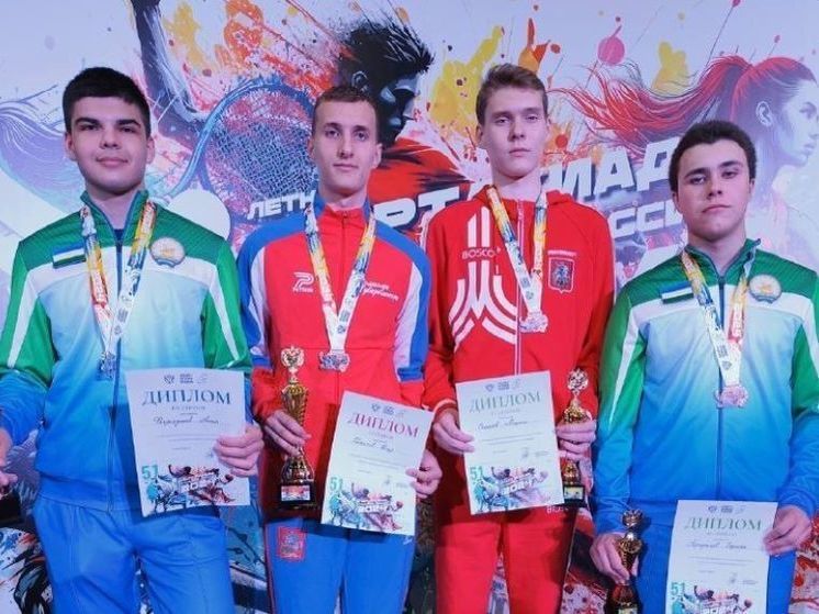 На спартакиаде учащихся России фехтовальщики из Башкирии завоевали три медали