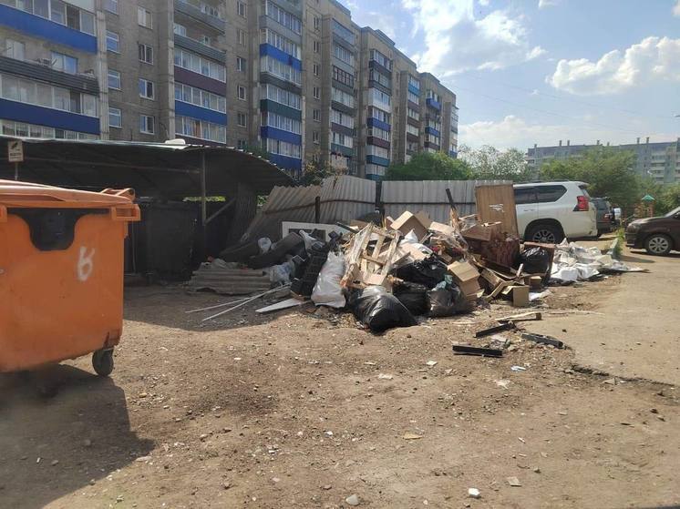 УК в Чите «накосячили» при уборке мусора почти на 1 млн рублей