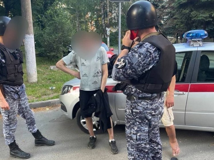 В Туле несколько мужчин устроили драку с пистолетами на улице Оборонной