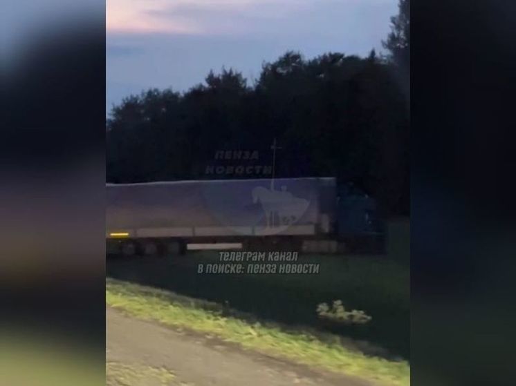 В Пензенской области произошло ДТП с участием фуры