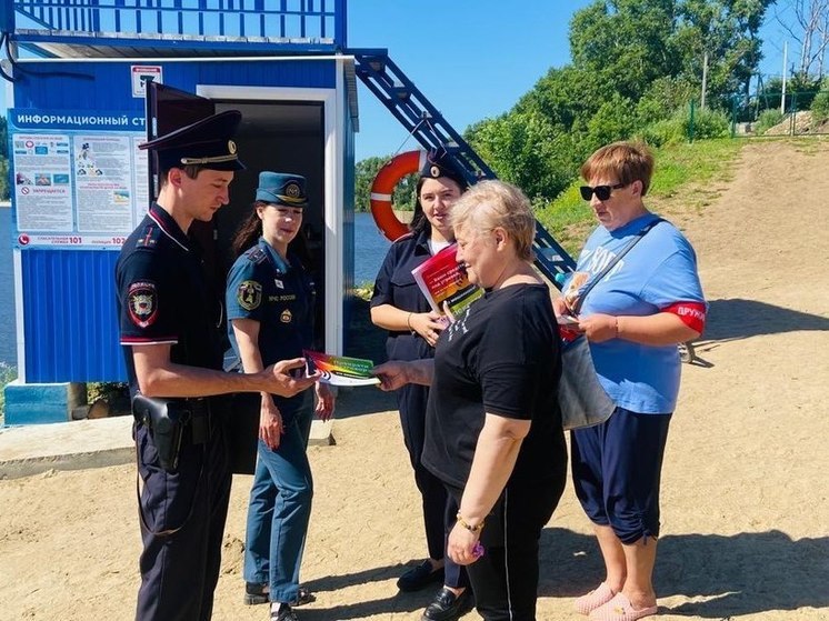 Южноуральские полицейские проводят рейды в местах несанкционированного купания