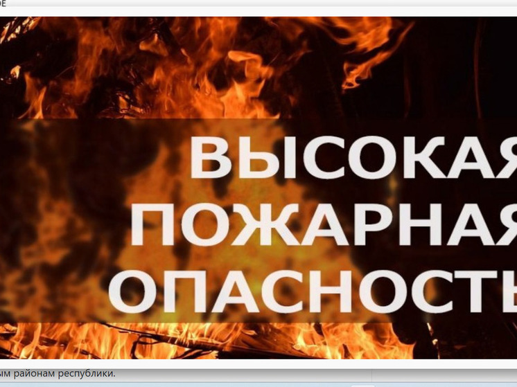 Дагестан на грани: МЧС предупреждает о пожарной опасности