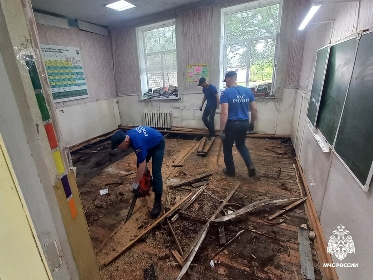 97 домов остаются подтопленными в Приморье