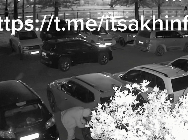 В Южно-Сахалинске ночной мститель проколол колеса автомобилю