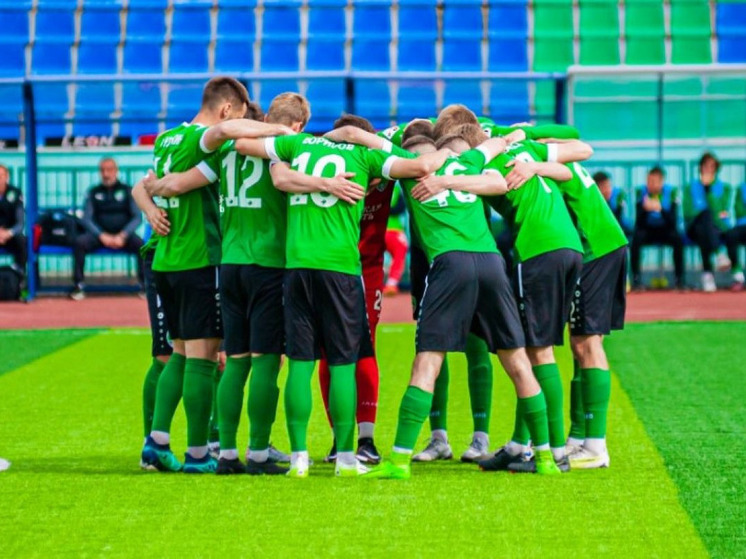 «Орел» выигрывает после первого тайма у «Строгино» со счетом 1:0