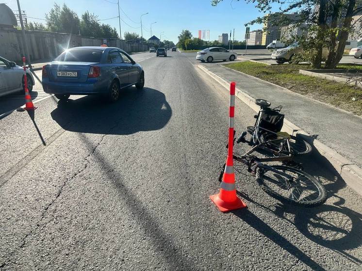 В Тюмени произошло ДТП с велосипедистом: подросток нарушил правила
