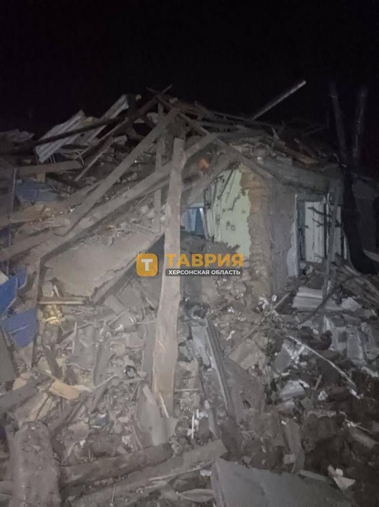 Укробоевики ударили ракетой по дому чиновника Алешкинского округа Херсонщины