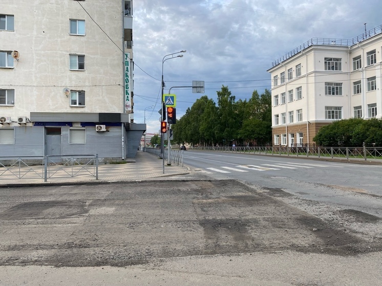 В Архангельске до 25 июля закрыто движение на участке улицы Шубина