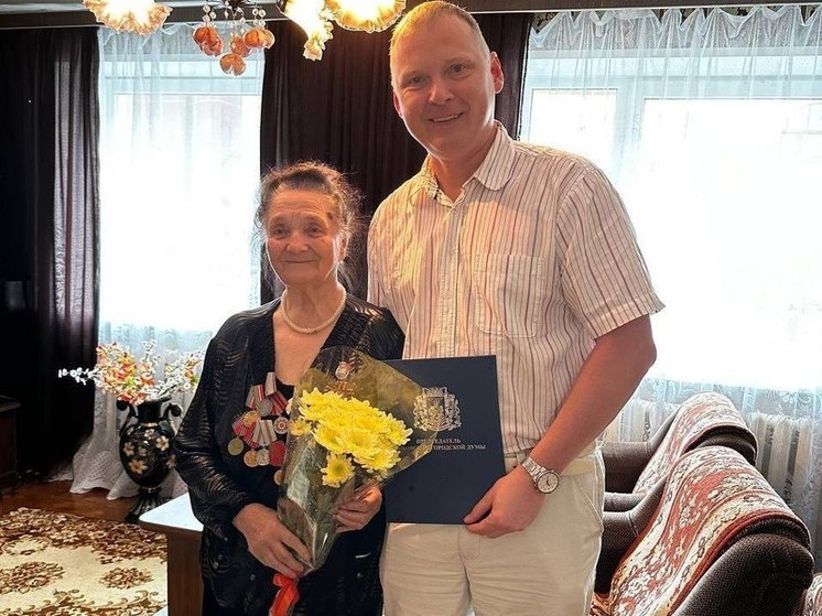 90 лет исполнилось псковичке - бывшей узнице фашистских концлагерей
