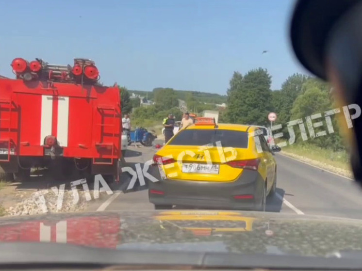 На трассе в Тульской области случилось серьезное ДТП