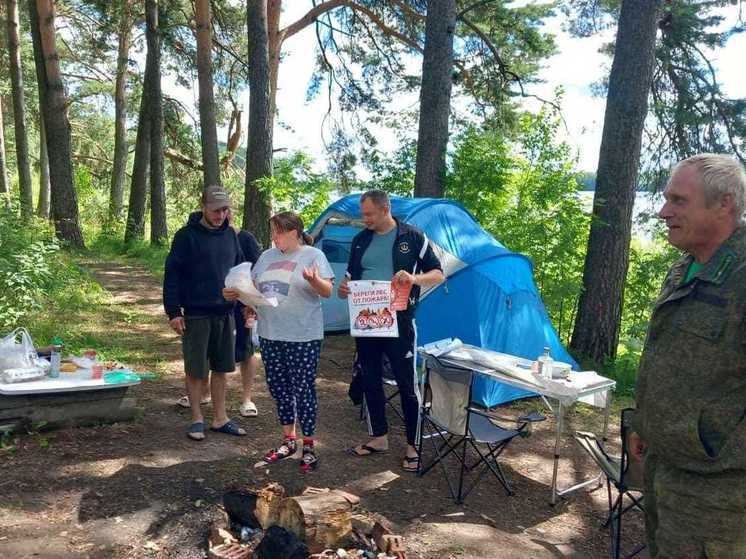 Жителям региона напомнили, как отдохнуть в лесу, не нарушая правила