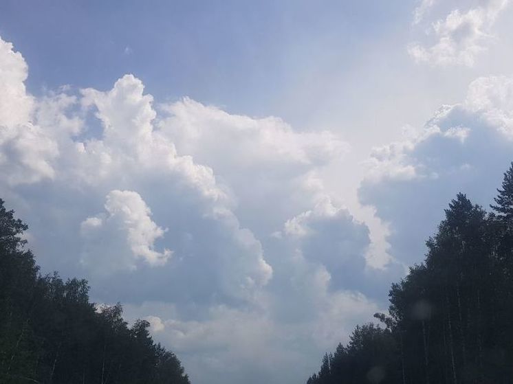 «Желтый» уровень погодной опасности объявлен в регионе из-за грозы