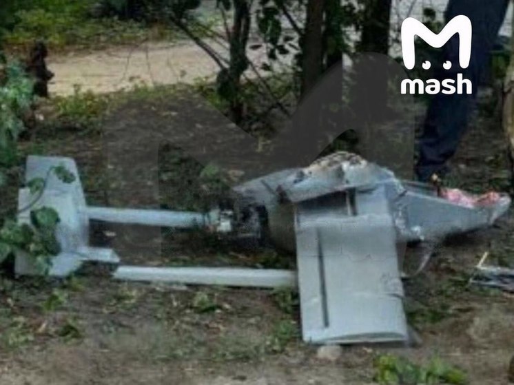СМИ: в Курске рядом с детсадом обнаружили упавший дрон ВСУ со взрывчаткой