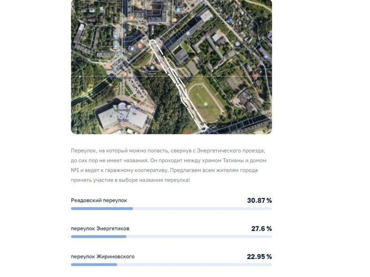 Смоляне выбрали название безымянному переулку