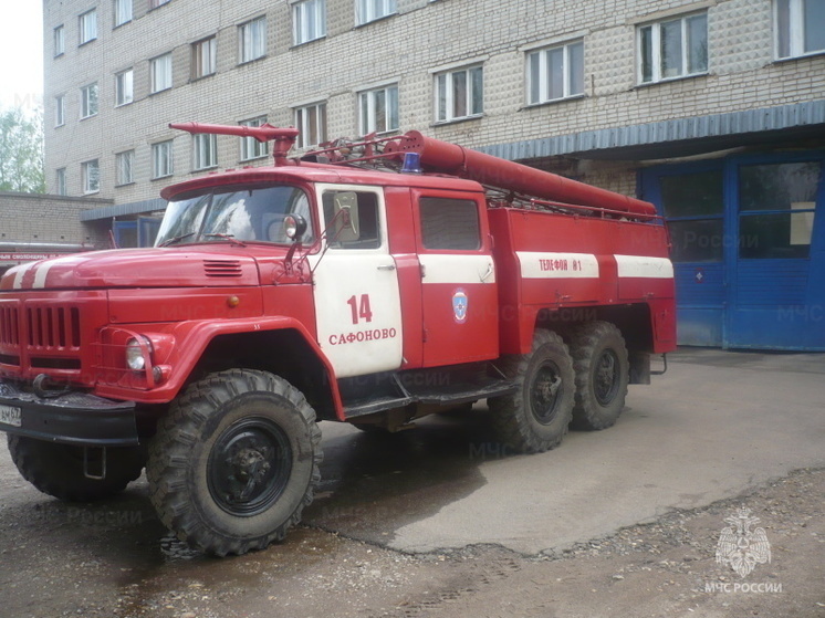 На трассе М-1 в Сафоновском районе собрался «тройничок»