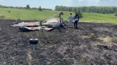 Жуткие кадры с места крушения экскурсионного самолета в Татарстане: видео