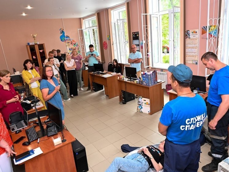 Журналисты Серпухова узнали, как оказывать первую медицинскую помощь