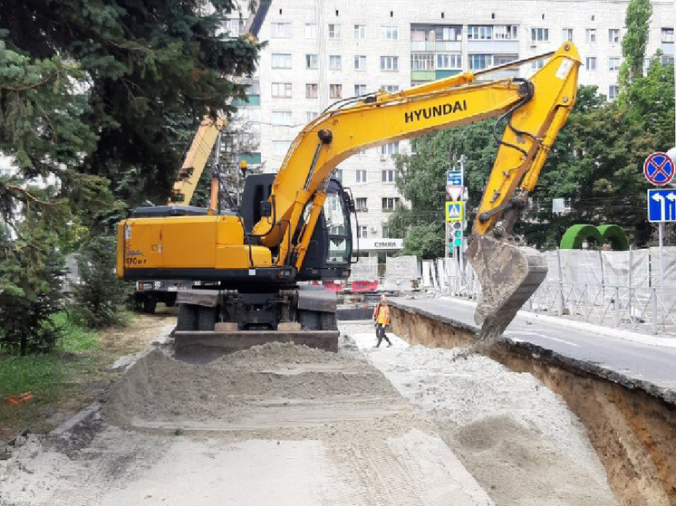 В Курске «Квадра» завершила первый этап реконструкции тепломагистрали на Павлова