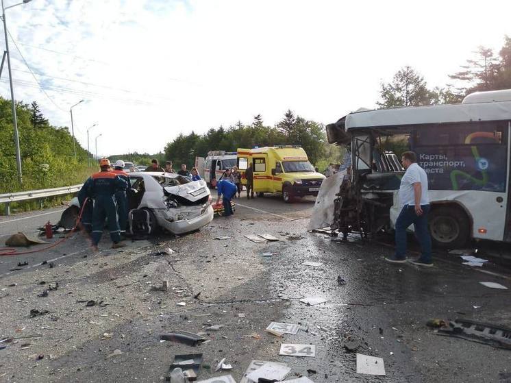 В Сахалинской области в ДТП пострадали шесть человек