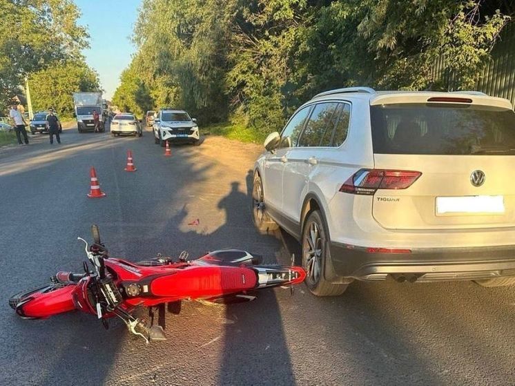 Мотоциклист погиб в результате аварии под Люберцами