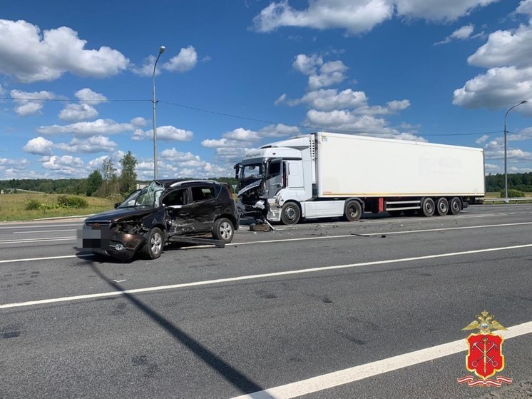 Пенсионер столкнулся с турком на трассе под Петербургом и погиб