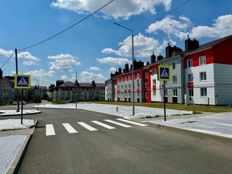 В Белгороде обновили проезд к начальной школе – детскому саду № 55
