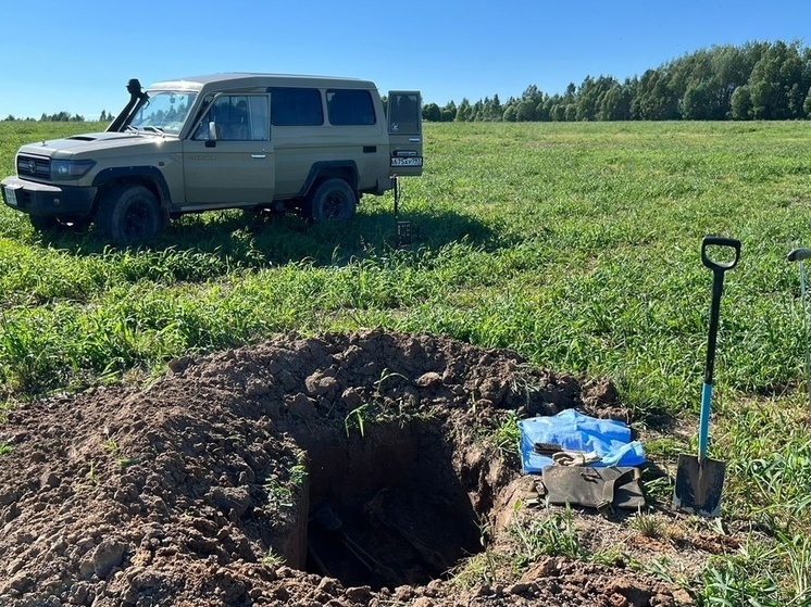 В Тверской области нашли останки погибших при атаке на фашистов красноармейцев