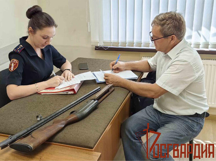 Более 180 проверок сохранности оружия провели тульские росгвардейцы
