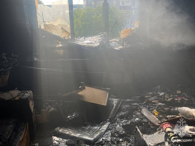 В Фокинском районе Брянска сгорела квартира