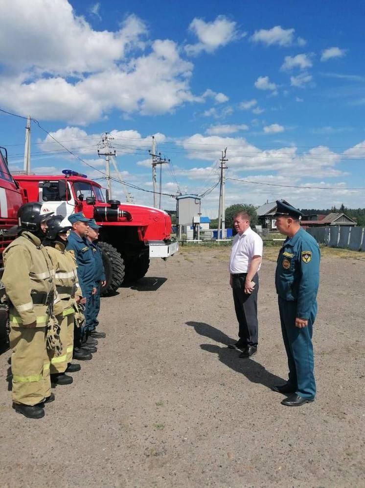 Председатель ГКЧС Чувашии проверил готовность пожарных частей в южных округах