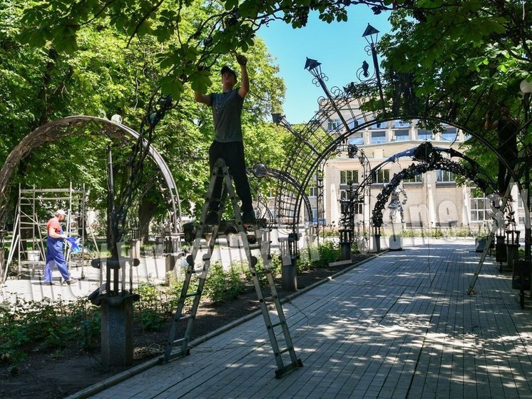 Парк кованных фигур восстановят ко Дню города Донецка