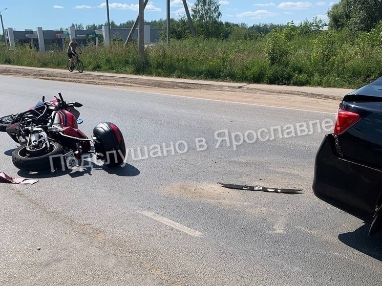 В Ярославле разбился еще один мотоциклист