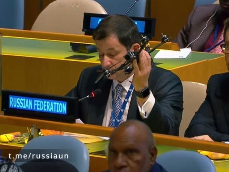 Российский дипломат показал на заседании Генеральной Ассамблеи ООН, кто и чем бьёт по ЗАЭС на самом деле