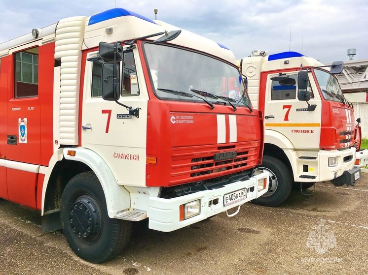 В Смоленском районе сгорела дача