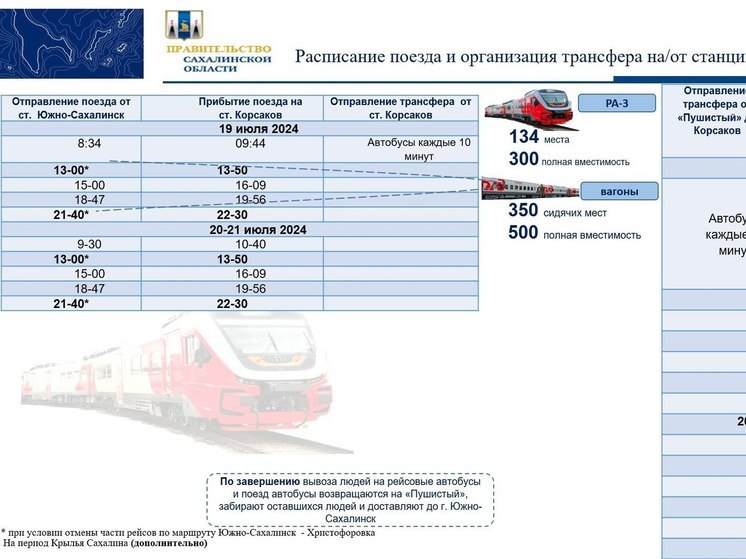 Стало известно расписание автобусного сообщения на «Крылья Сахалина»