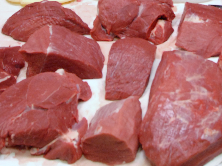 Doesn't look like real beef yet