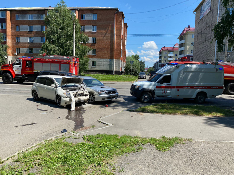 На Алтае пенсионерка и маленький ребенок пострадали в ДТП