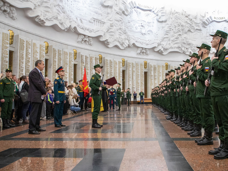 Орловские новобранцы приняли присягу