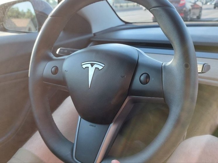 На Tesla с ветерком: в Петербурге пенсионерка таксует на электромобиле